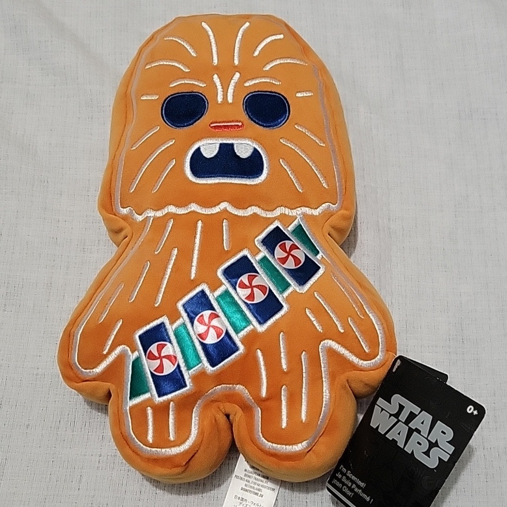 Disney Chewbacca Chewie Star Wars Gingerbread Scented Plush NWT
